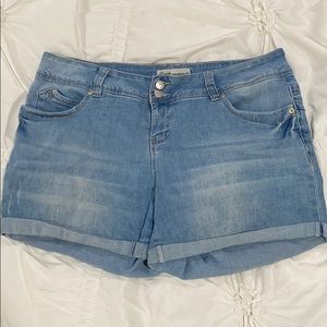 Royalty light blue jean shorts